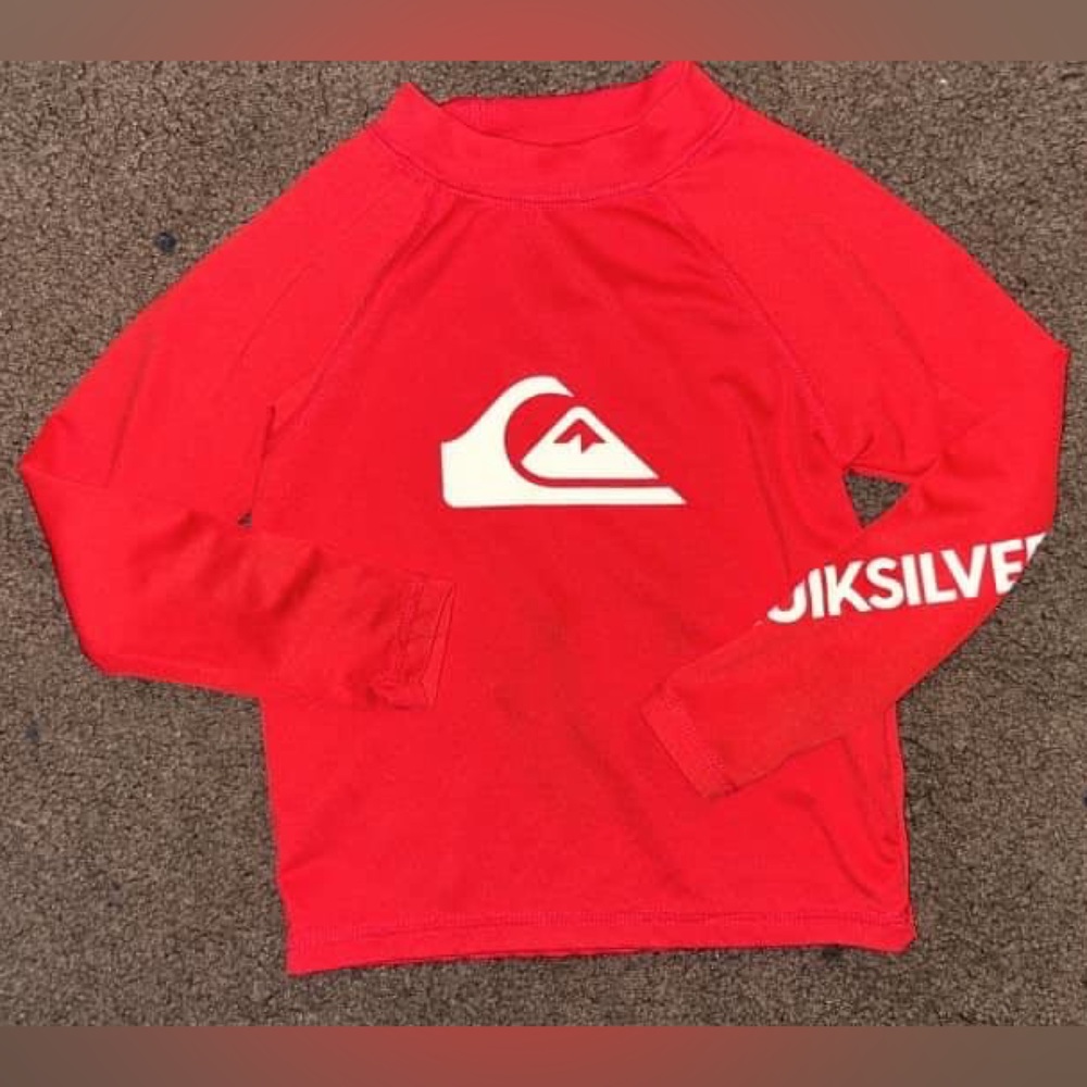 Boys Quicksilver rash guard
